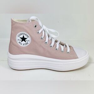 EUC Converse Women's CTAS Move Hi Top Platform Sneaker Mauve/